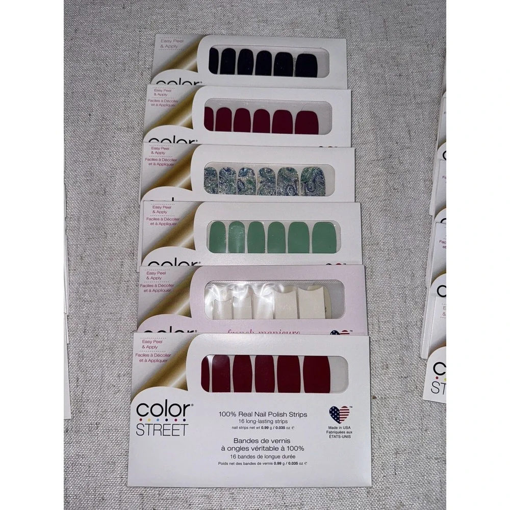 NEW Color Street 16 Bundle Lot‎ Assorted Nail Strips - No Duplicates Value $200+